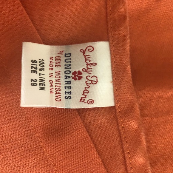 Lucky Brand Linen Skirt 29 - Picture 3 of 6